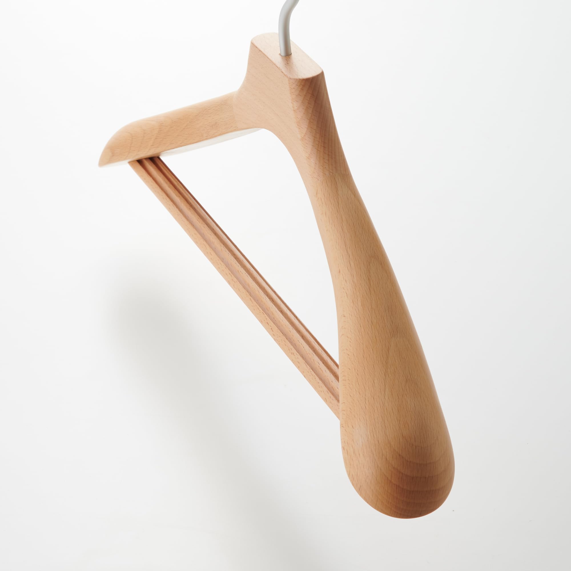 Amazon.co.jp: 無印良品 木製ハンガー 約幅45cm 82577389 : ホーム